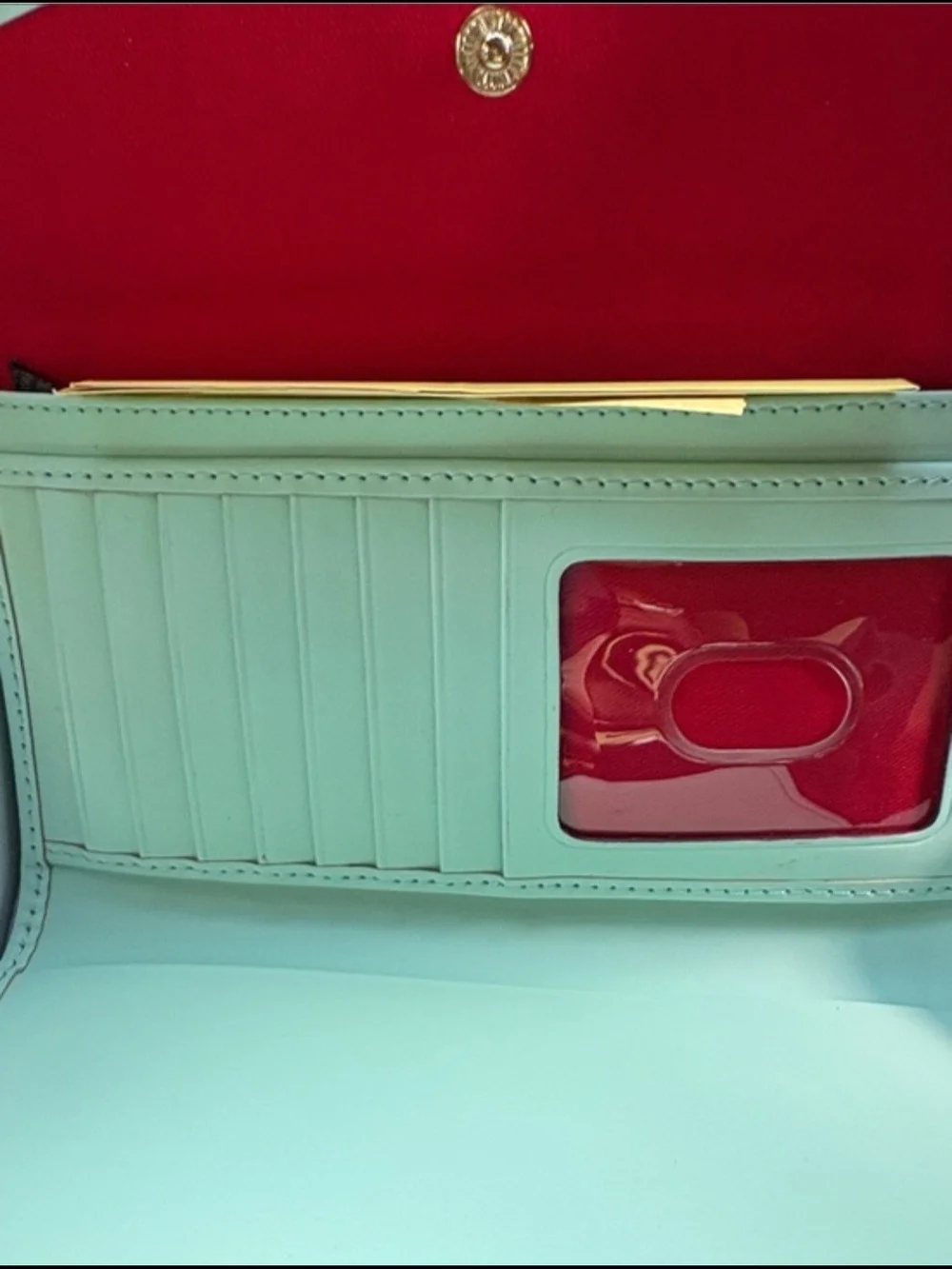 Dooney & Bourke Gretta Continental Clutch with Colored Trim